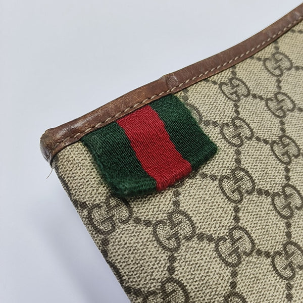 Monogram Canvas Shoulder Bag Black