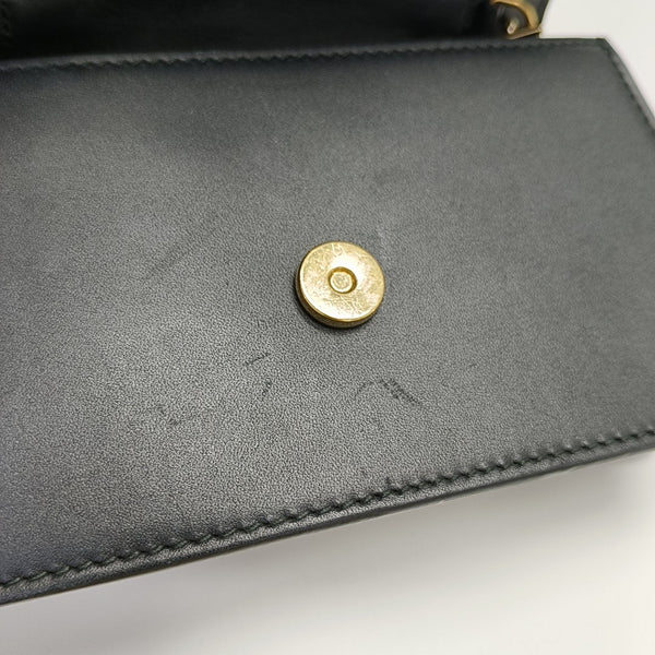 Sylvie Super Mini Calfskin Black