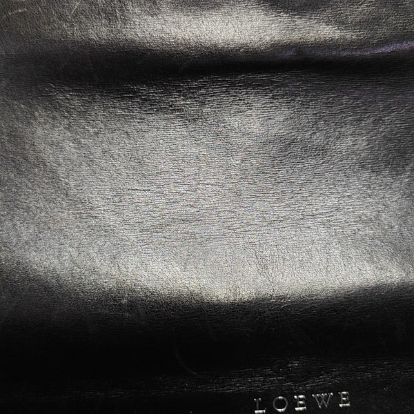 Calfskin Top Handle Bag Black