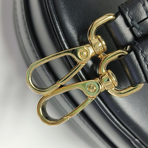 Calfskin Shoulder Bag Black