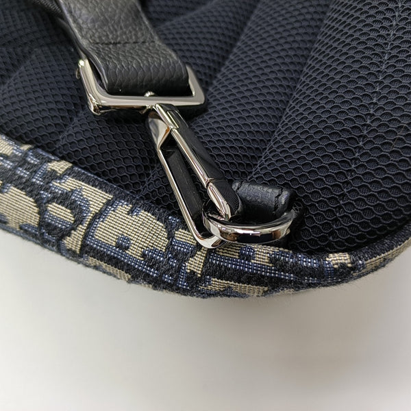 Quilted Fabric Crossbody Bag Multicolor