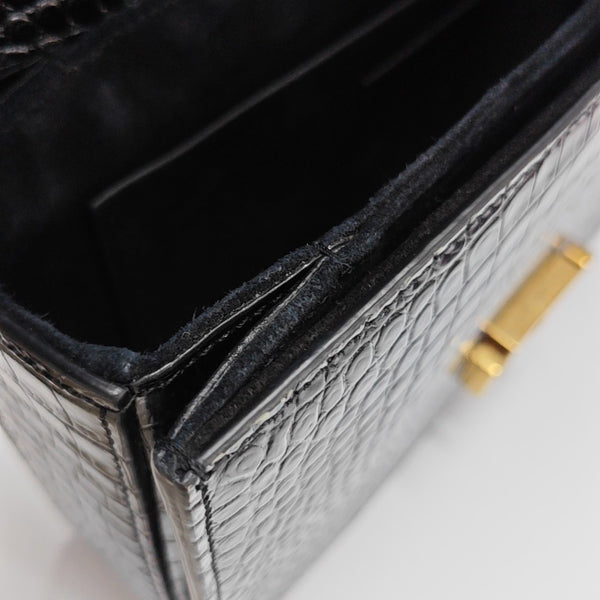 BELLECHASSE Calfskin Black