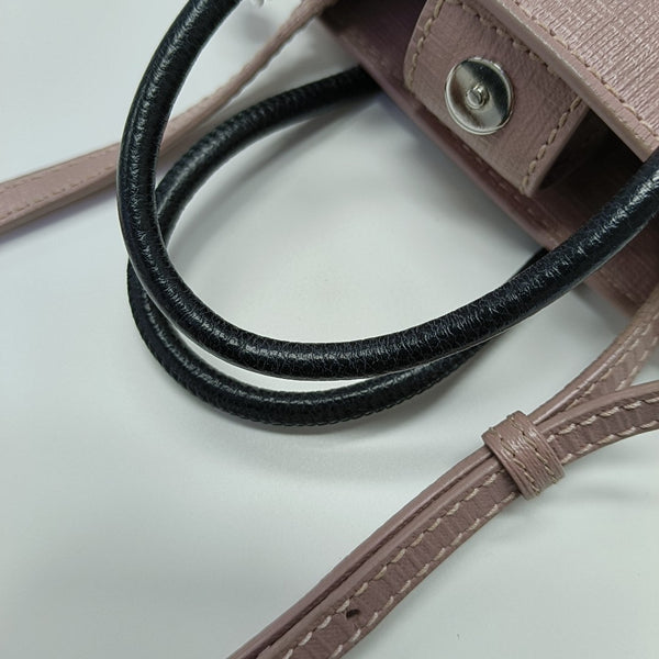 Shopping Bag Calfskin Pink