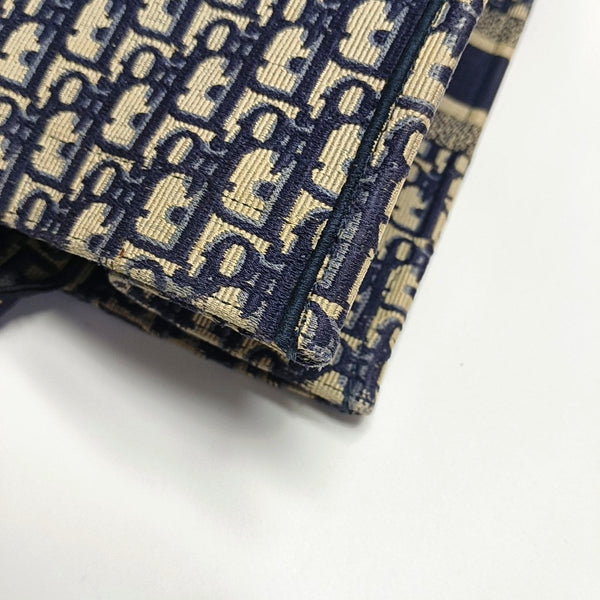 Book Tote Large Oblique Canvas Blue