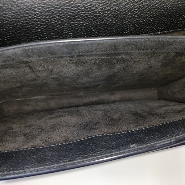 SUNSET Medium Calfskin Black