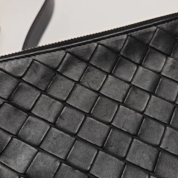 Calfskin Shoulder Bag Black