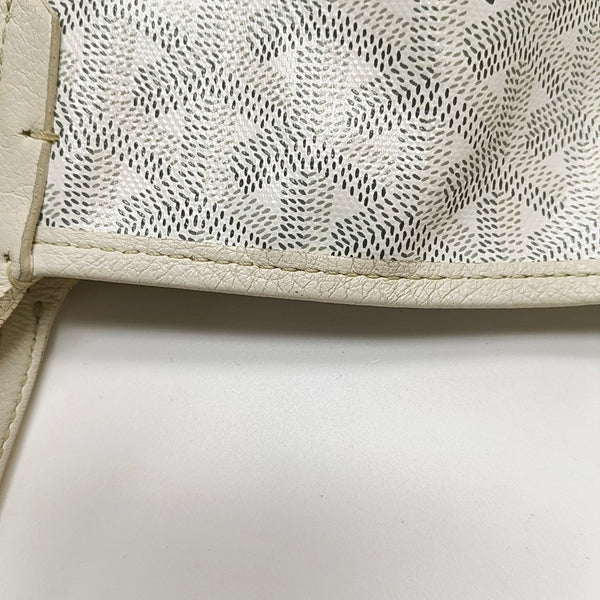 Anjou Mini Coated Canvas White