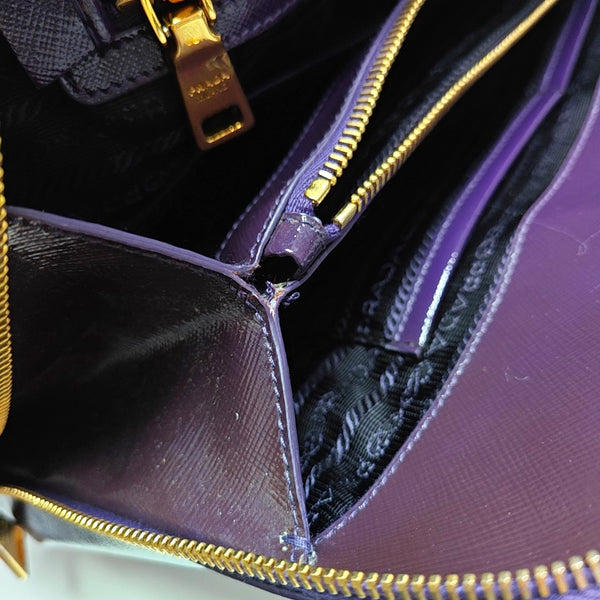 Promenade Saffiano Calfskin Purple