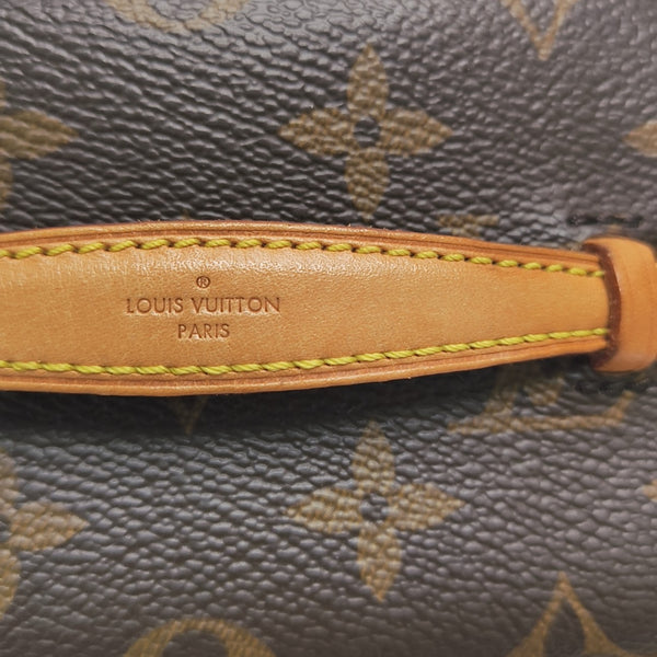 NICE Super Mini Monogram Coated Canvas Brown