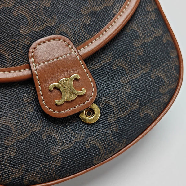 BESACE Coated Canvas Brown