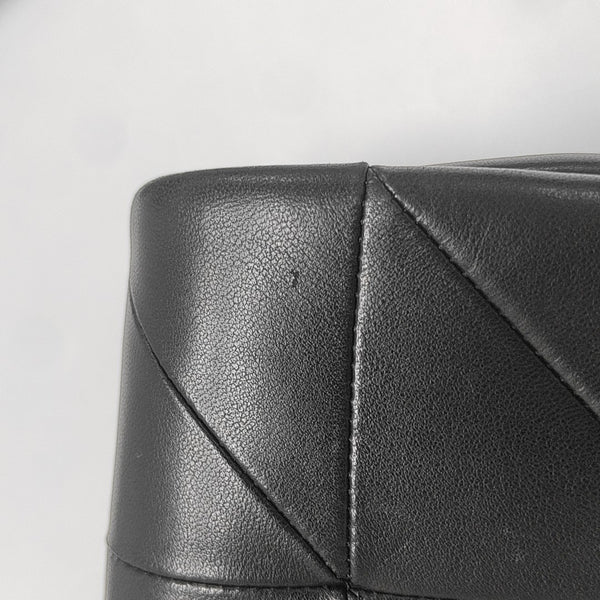 Quilted Lambskin Belt Bag Black