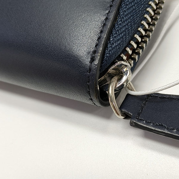 Calfskin Wallet Blue