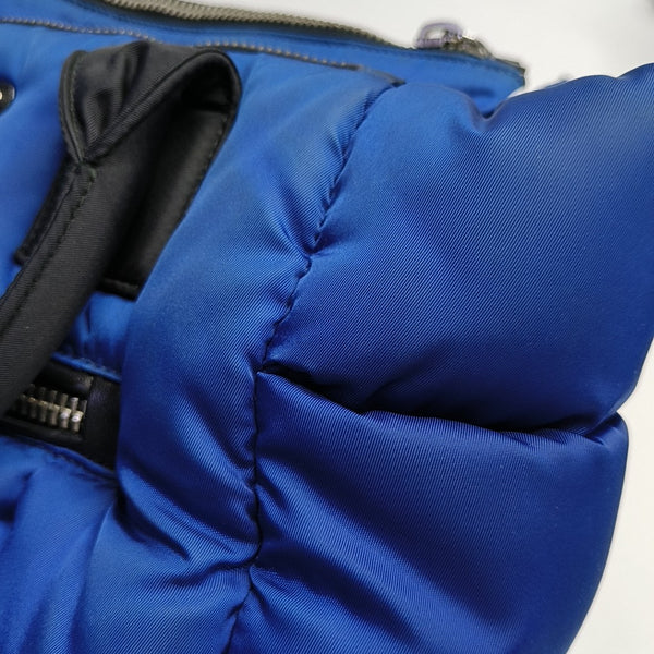 Quilted Nylon Blue