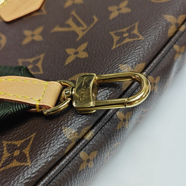 MULTI Monogram Coated Canvas Brown