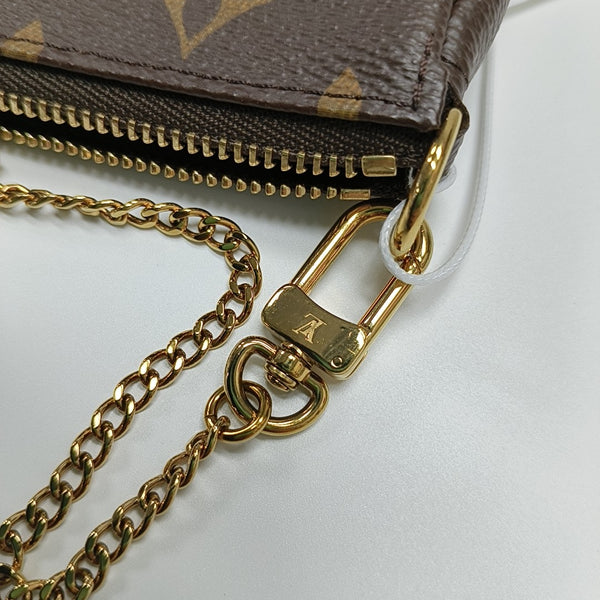 ACCESSOIRES Mini Monogram Coated Canvas Brown