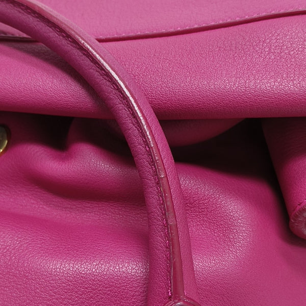 CHYC Y LIGNE Medium Calfskin Red