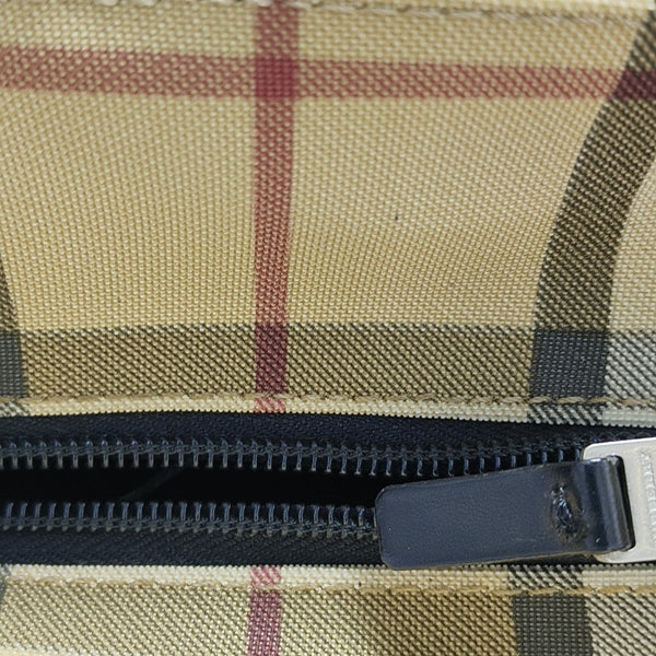 Coated Canvas Top Handle Bag Multicolor