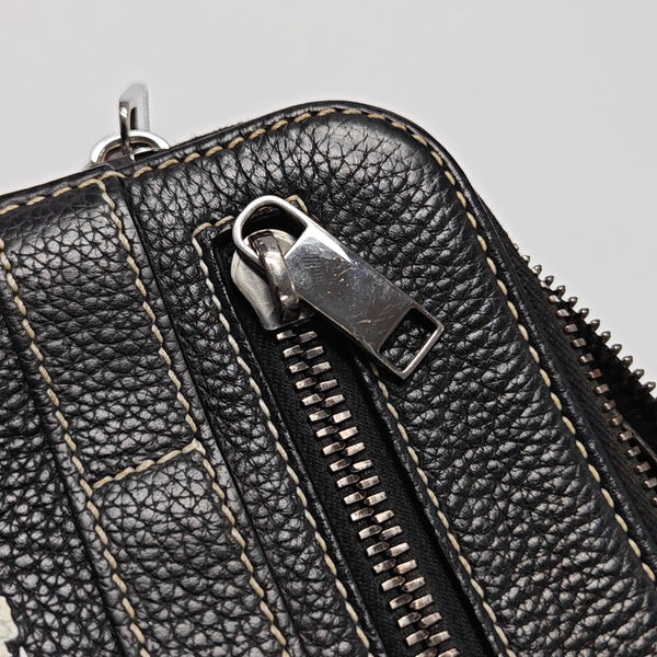 Dior And Daniel Arsham Calfskin Black