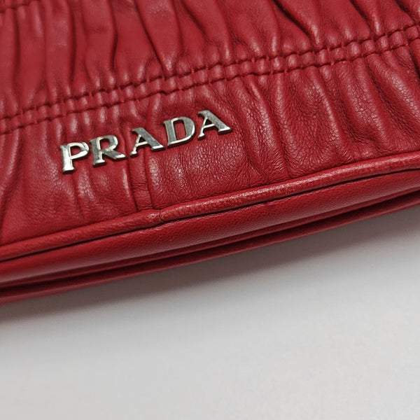 Mini Bag Quilted Lambskin Red