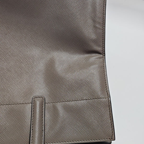 Esplanade Saffiano Calfskin Gray