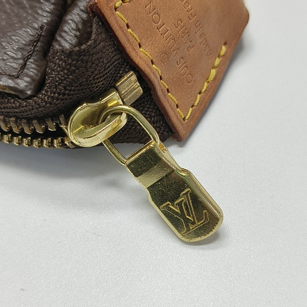 ACCESSOIRES Mini Monogram Coated Canvas Brown