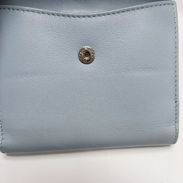 Calfskin Wallet Blue
