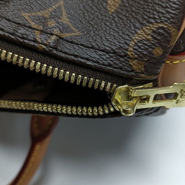 SPEEDY 25 Monogram Coated Canvas Brown