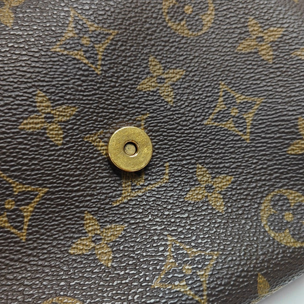 MUSETTE TANGO Monogram Coated Canvas Brown