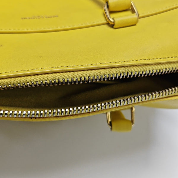 DUFFLE Calfskin Yellow