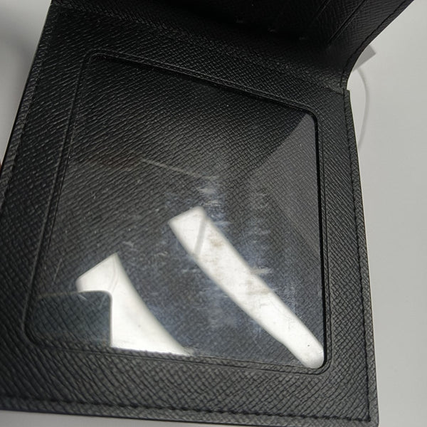 AMERIGO Calfskin Black Wallet