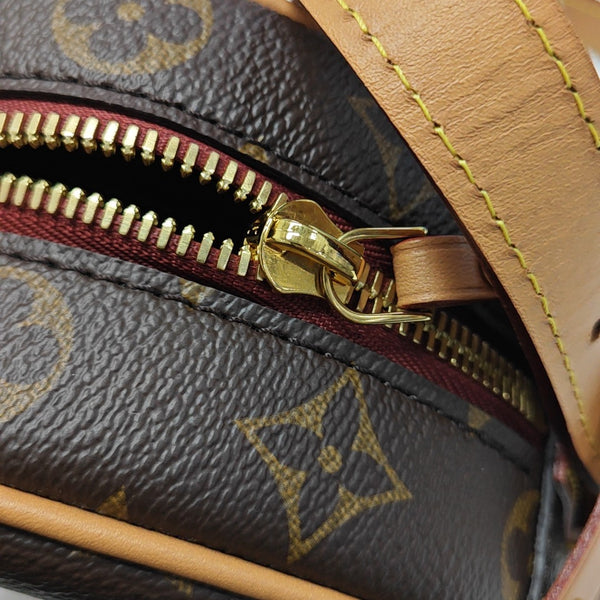 BOITE CHAPEAU PM Monogram Coated Canvas Brown