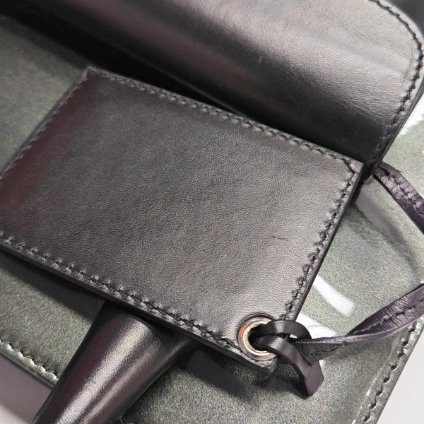 Padlock Work Patent Leather Green