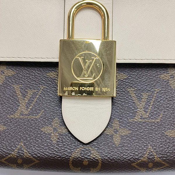 LOCKY BB Monogram Coated Canvas Beige