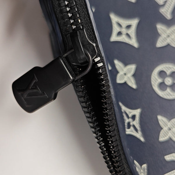 DUO Monogram Calfskin Blue