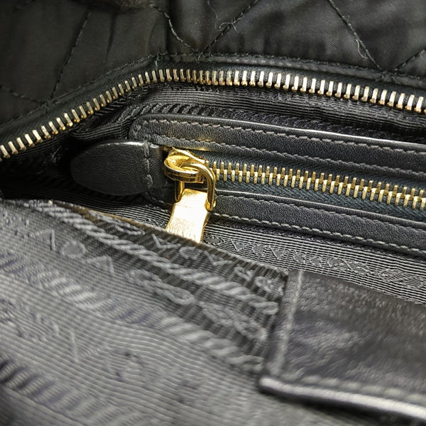 Quilted Nylon Black