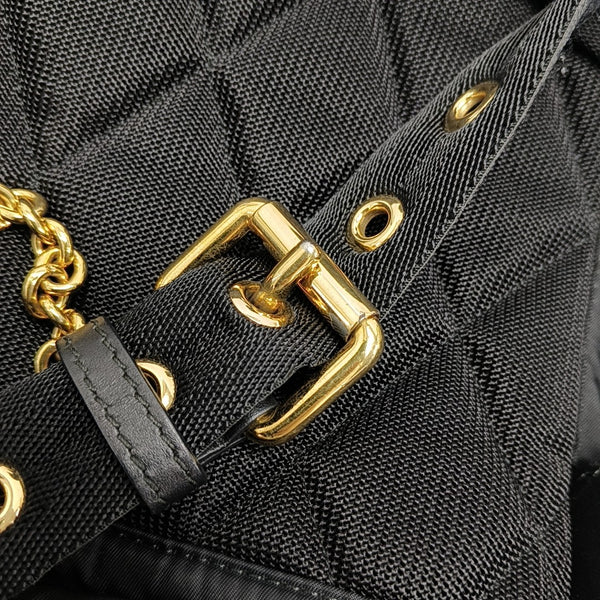 The Rucksack Medium Nylon Black