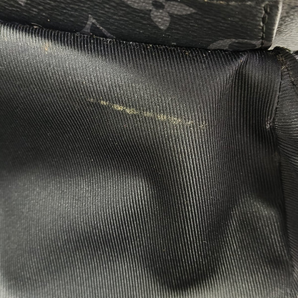 VOYAGER PM Monogram Coated Canvas Black