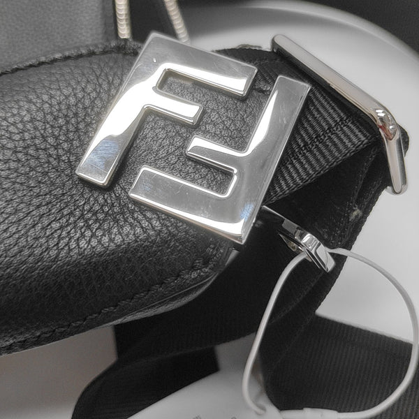 Calfskin Shoulder Bag Black