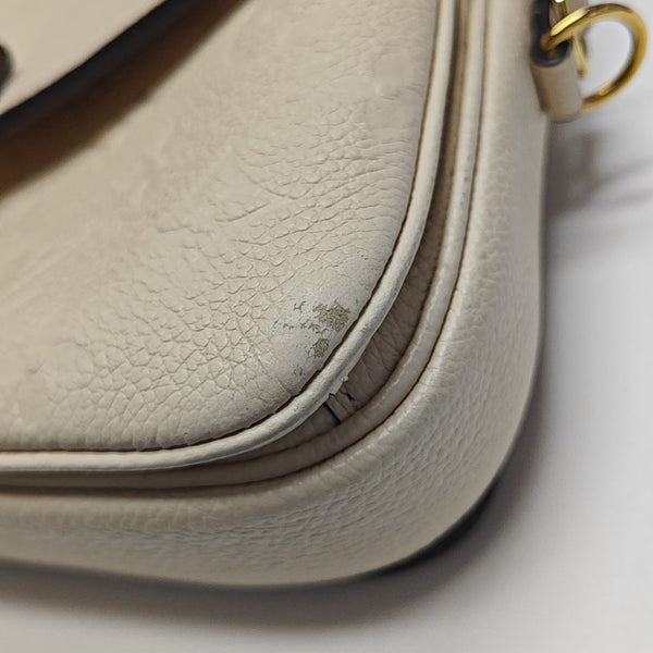 MÉTIS EAST WEST Monogram Calfskin Beige