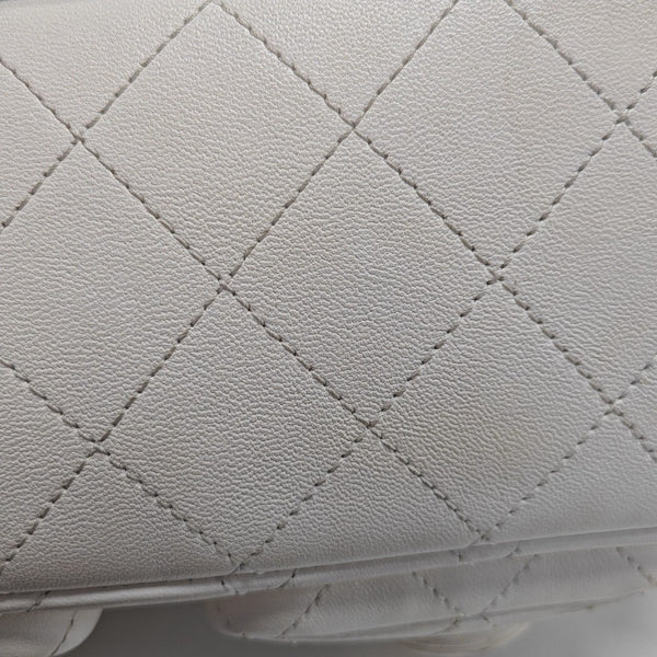 HOBO Quilted Lambskin White