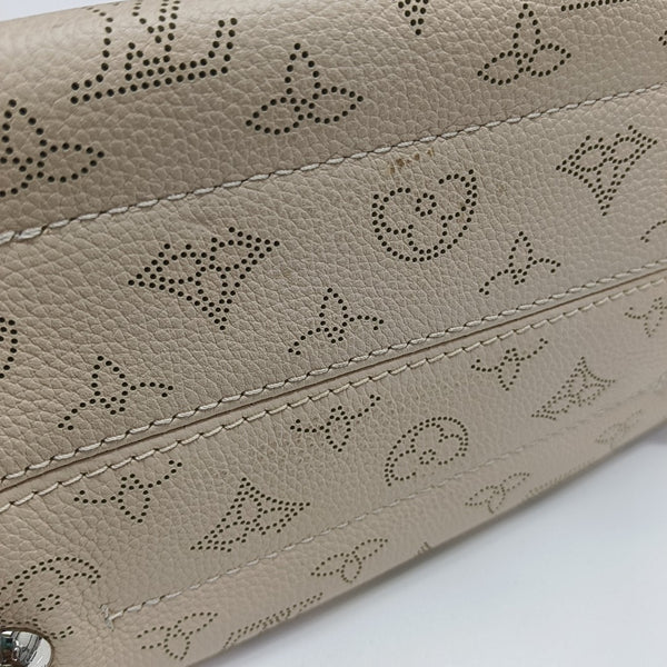HINA PM Monogram Calfskin Beige