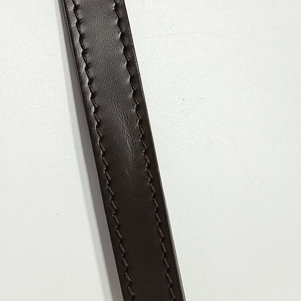 SIENA Damier Ebene Coated Canvas Brown