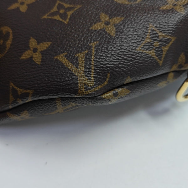 BUMBAG Monogram Coated Canvas Brown