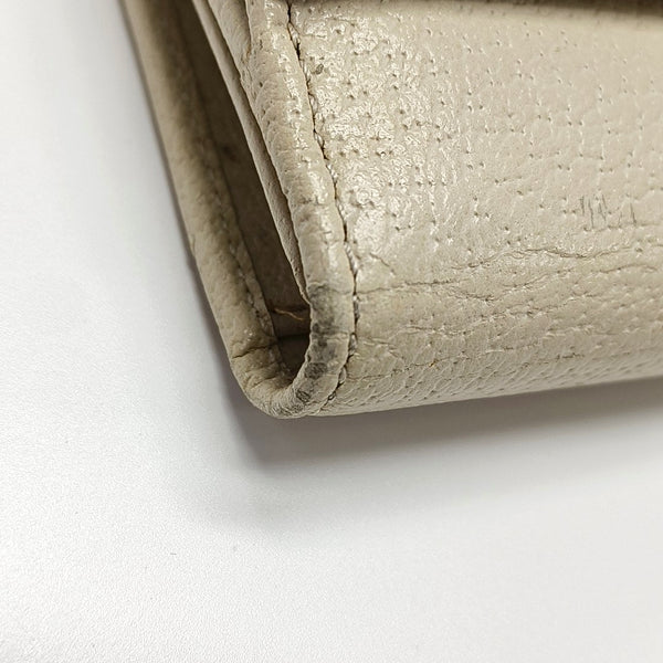 Authenticated pre-owned Blondie Calfskin White Wallet - Wallet at Looply