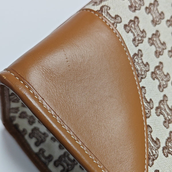 Fabric Tote Bag Brown