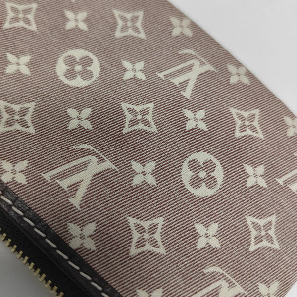 Monogram Canvas Coin Purse Red