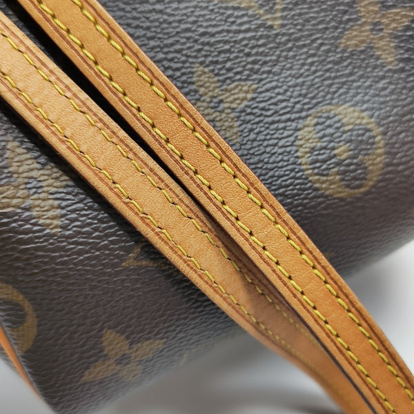 SPEEDY Nano Monogram Coated Canvas Brown