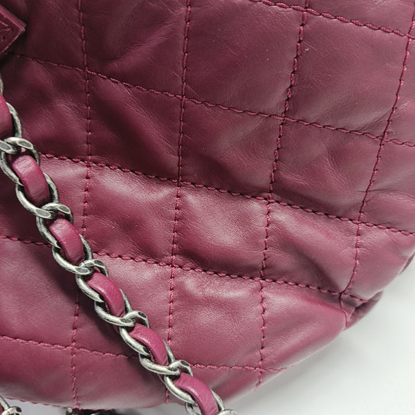 Quilted Calfskin Red