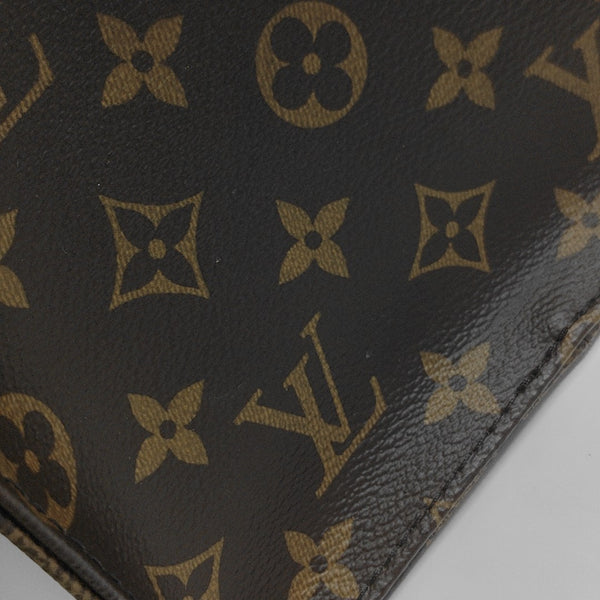 ONTHEGO GM Monogram Coated Canvas Brown
