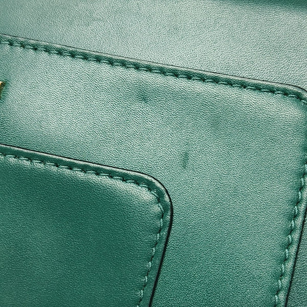 SERPENTI FOREVER Medium Calfskin Green